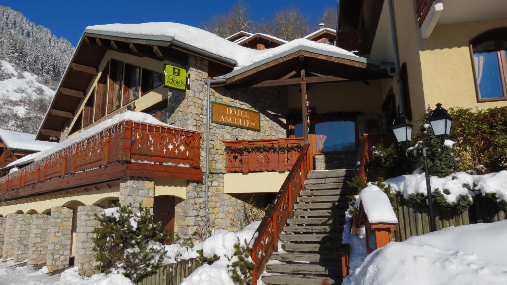 Hotel Ancolie - Champagny En Vanoise La Plagne Exteriér fotografie